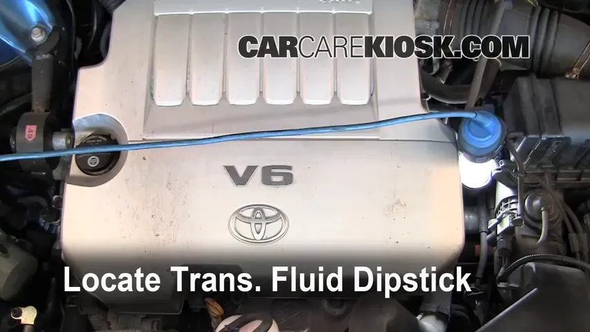 2008 Toyota Highlander Sport 3.5L V6 Transmission Fluid Check Fluid Level
